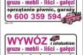 Usugi transportowe, wywozy mebli, gruzu, przeprowadzki, wyburzanie