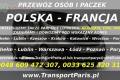 Transport Polska - Pary, Busy Paryz - Polska, Przewz paczek