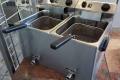 Frytkownica 2x8l z kranem 54/18/2